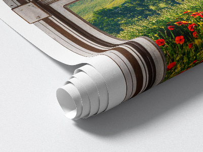 Window sticker wallpaper 16x24 Picturesque landscape