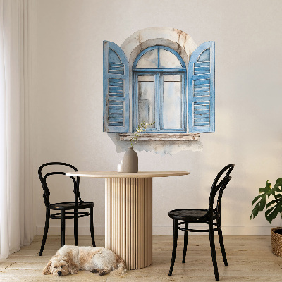 Window sticker wallpaper 20x24 Wooden shutters