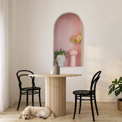 3D effect wall sticker 14x24 Subtle vegetation