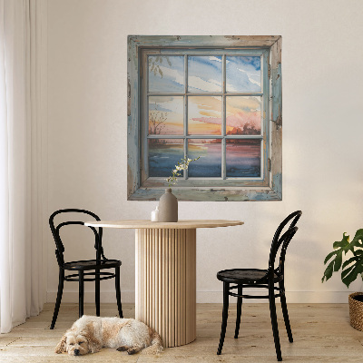 Window sticker wallpaper 22x24 Window watercolors