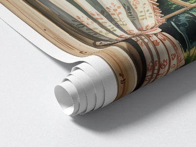 Window sticker wallpaper 23x24 Idyllic window