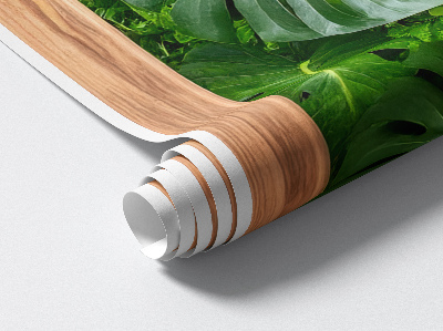 Window sticker wallpaper 13x24 Monstera leaves