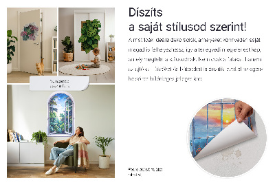 3D effect wall sticker 23x24 Natural decorations