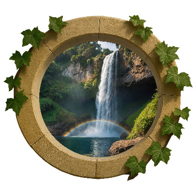 Window sticker wallpaper 24x20 Natural oasis