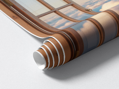 Window sticker wallpaper 24x22 Clouds of the sky