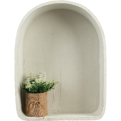 3D effect wall sticker 18x24 Jute bouquet