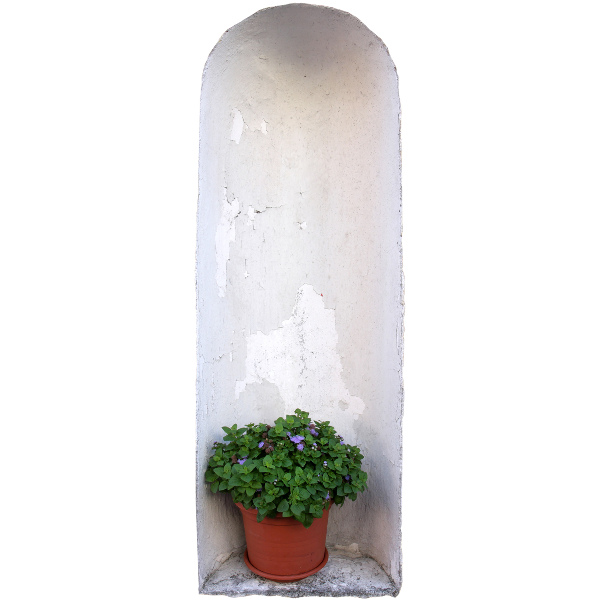 3D effect wall sticker 9x24 Wall recess