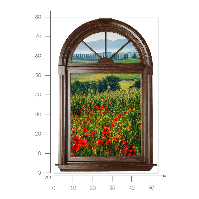 Window sticker wallpaper 22x31 Picturesque landscape