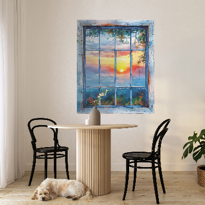 Window sticker wallpaper 26x31 Window West