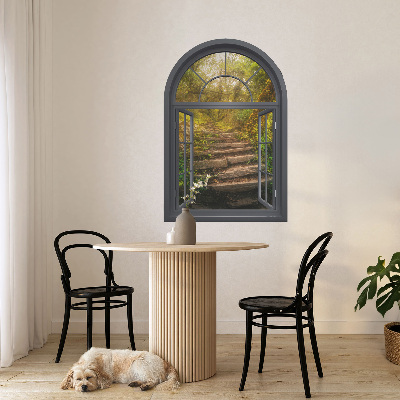 Window sticker wallpaper 21x31 Forest window