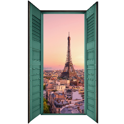 Window sticker wallpaper 19x31 City window