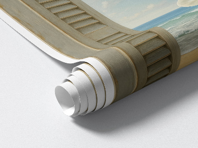 Window sticker wallpaper 23x31 Sea Window