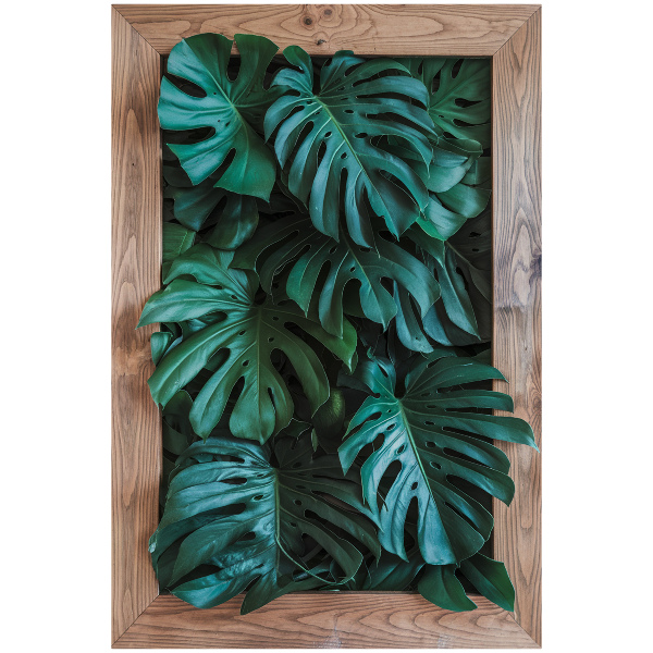 3D effect wall sticker 21x31 Green composition