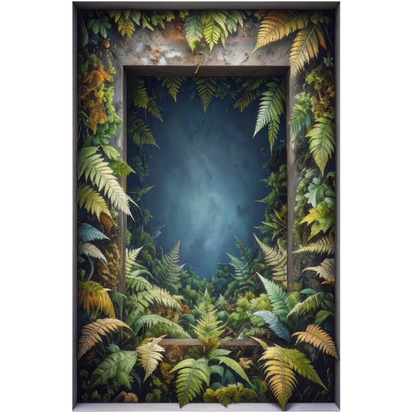 Window sticker wallpaper 20x31 Natural harmony