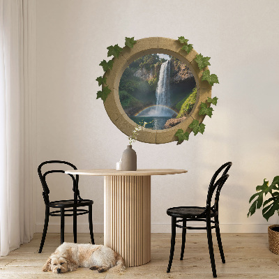 Window sticker wallpaper 31x28 Natural oasis