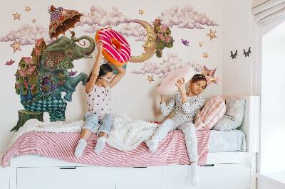Wall sticker 100x132 Animals in cartoon fairy style