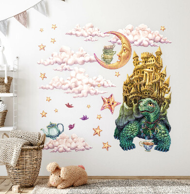 Wall sticker 130x168 Animal fantasies in cartoon form