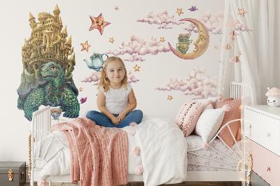 Wall sticker 130x168 Animal fantasies in cartoon form
