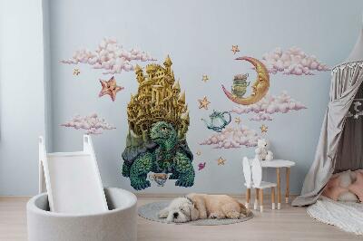 Wall sticker 130x168 Animal fantasies in cartoon form