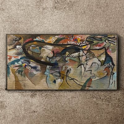 Composition V Kandinsky Canvas print