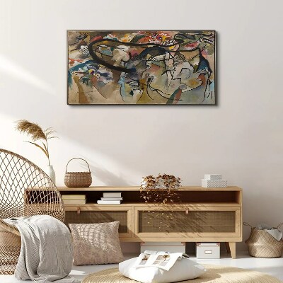 Abstraction kandinsky Canvas print