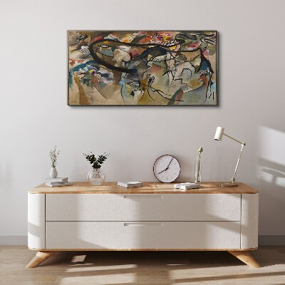 Composition V Kandinsky Canvas print