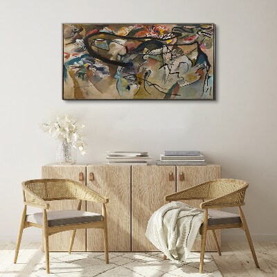 Composition V Kandinsky Canvas print