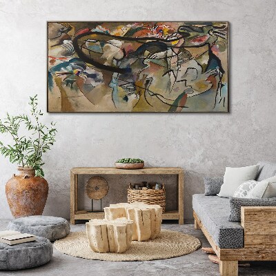 Composition V Kandinsky Canvas print