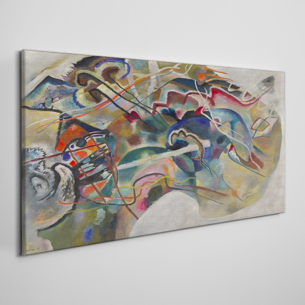 Abstraction Wassily Kandinsky Canvas print