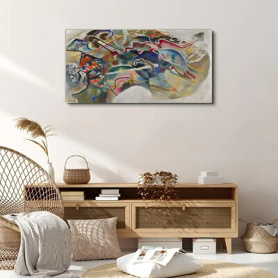 Abstraction Wassily Kandinsky Canvas print
