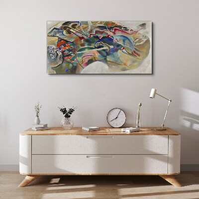 Abstraction Wassily Kandinsky Canvas print
