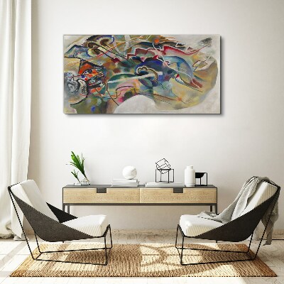 Abstraction Wassily Kandinsky Canvas print