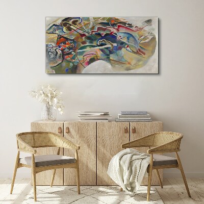 Abstraction Wassily Kandinsky Canvas print