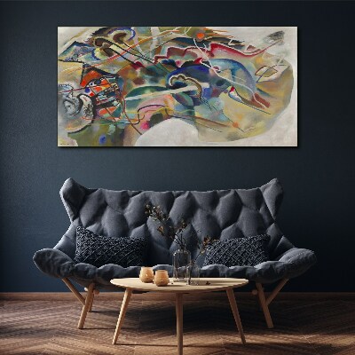 Abstraction Wassily Kandinsky Canvas print