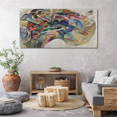 Abstraction Wassily Kandinsky Canvas print