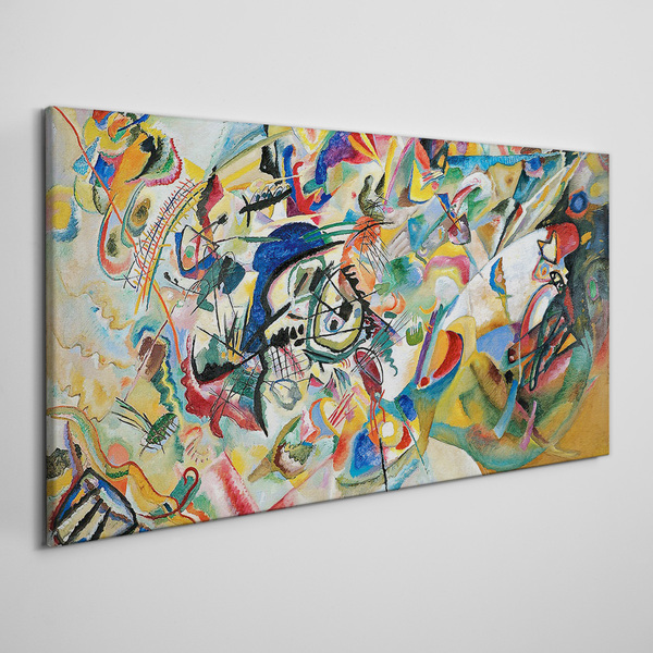 Composition VII Kandinsky Canvas print