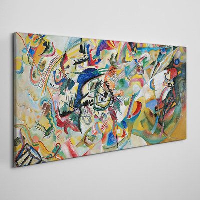 Composition VII Kandinsky Canvas print