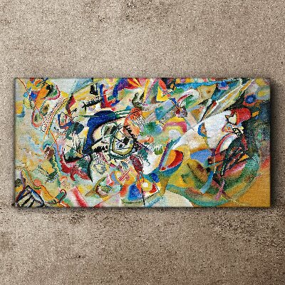 Composition VII Kandinsky Canvas print