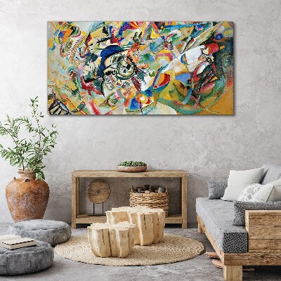 Abstraction kandinsky Canvas print