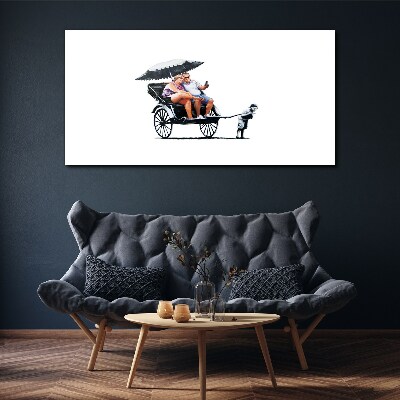 Time travel Canvas print