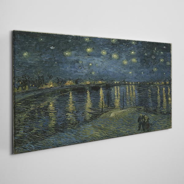 Stars over the Rhone Canvas print