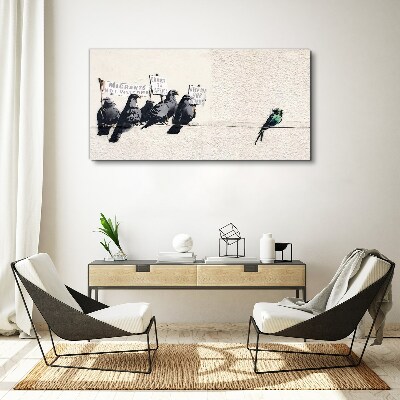Birds and the message of migration Canvas print