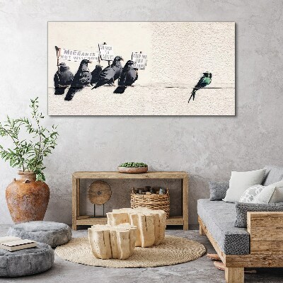Birds and the message of migration Canvas print