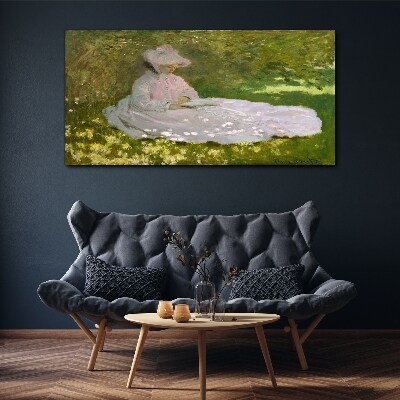 Peace in the garden Canvas print