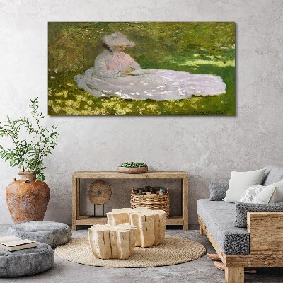 Peace in the garden Canvas print