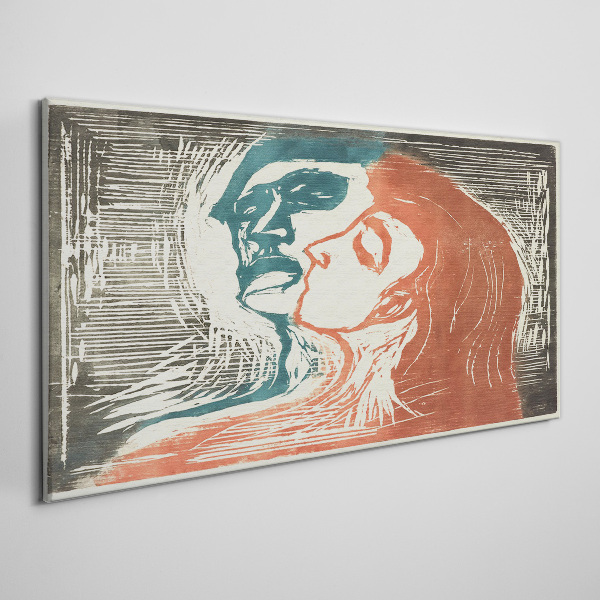 An intimate look at emotions Canvas print