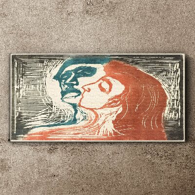 An intimate look at emotions Canvas print