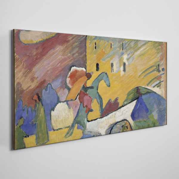Movement and color in the landscape Canvas print