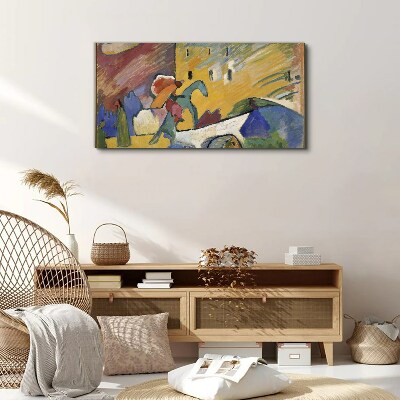 Movement and color in the landscape Canvas print