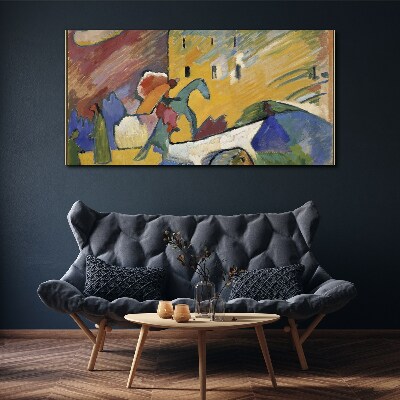 Movement and color in the landscape Canvas print